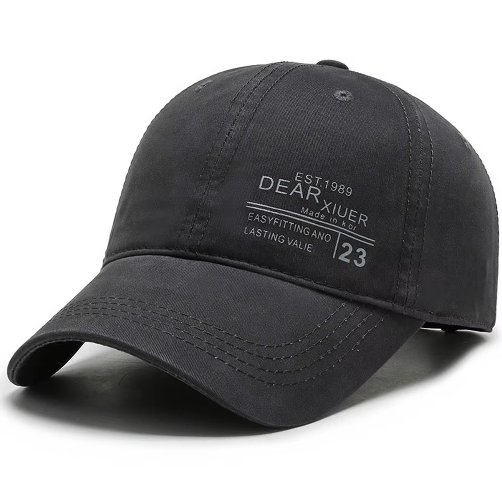 Casquettes de baseball d'été bleu marine FS pour hommes et femmes, style streetwear, avec lettres, s