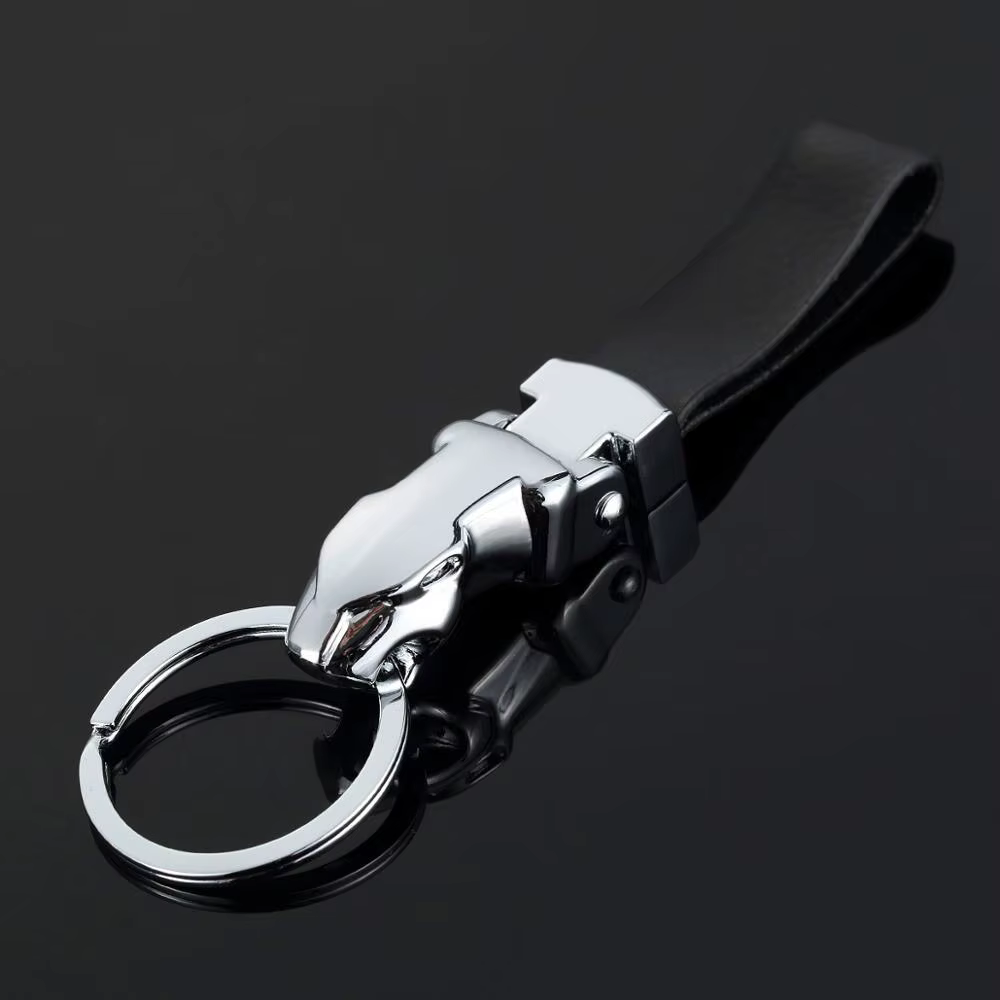 Porte-clés de voiture de luxe pour hommes et femmes, léopard de haute qualité pour porte-clés, porte