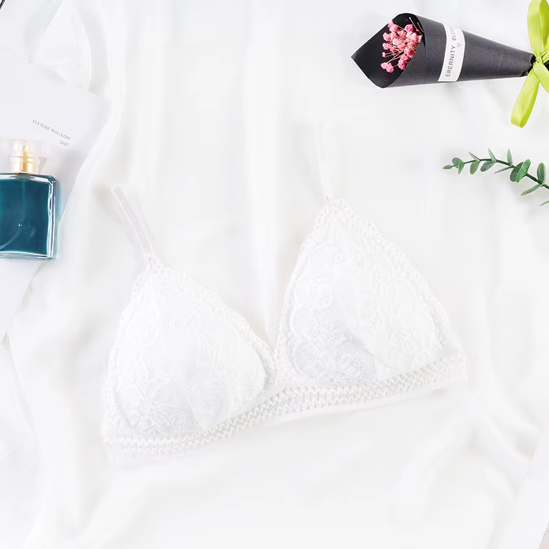 Soutien-gorge push-up pour femmes, sous-vêtements, lingerie sexy, soutien-gorge en dentelle sans cou