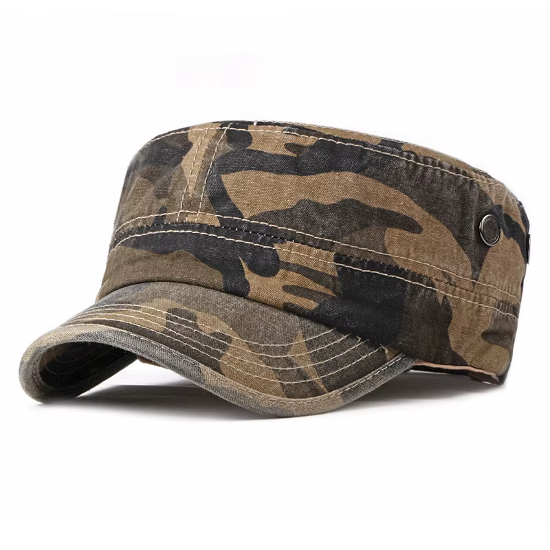 Chapeaux de Camouflage Vintage pour hommes et femmes, casquettes de Baseball à dessus plat, pour l'e
