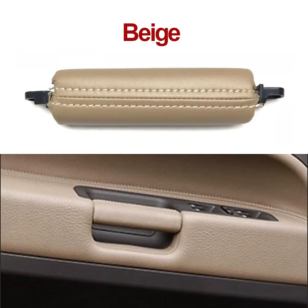 Remplacement de poignée de porte conducteur en cuir, accessoires intérieurs de voitures, VW, Volkswa