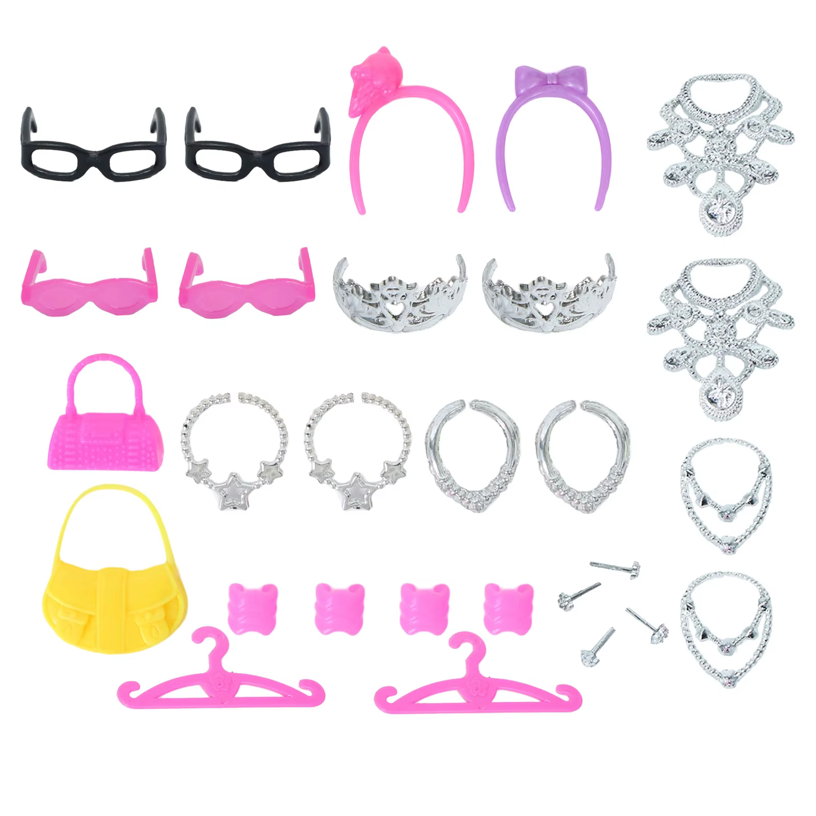 Accessoires de poupée pour poupée de 11.5 pouces, chaussures à talons hauts, pantoufles plates, bott