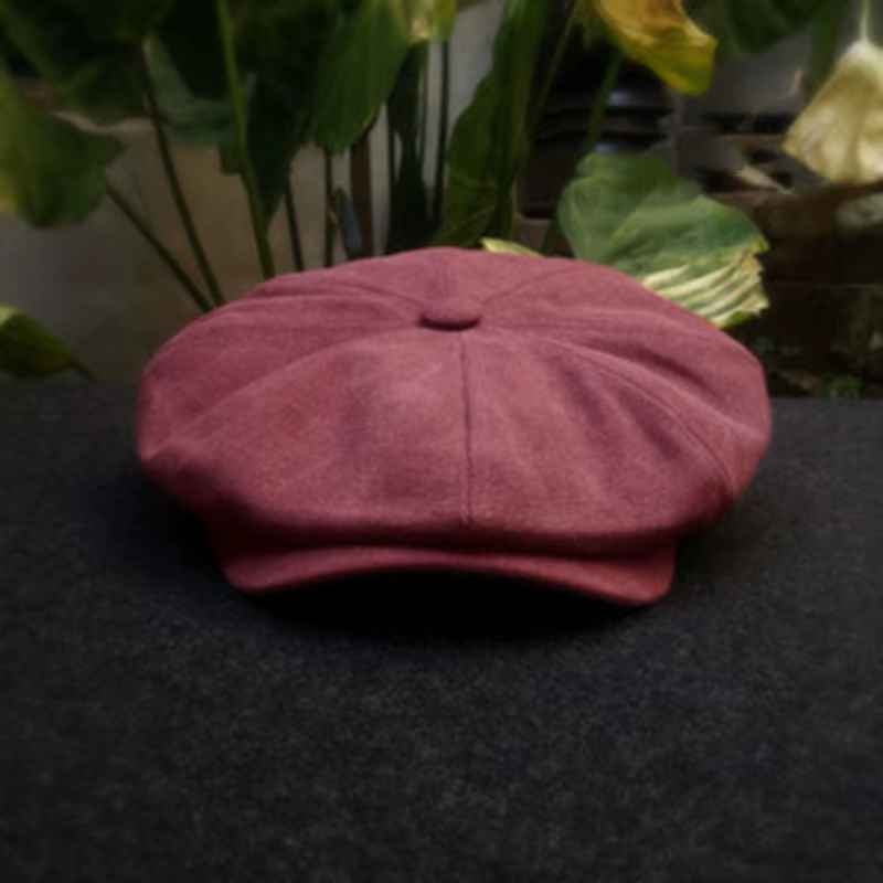 Marque toile casquettes gavroche hommes haute qualité casquettes plates Style britannique casquette 