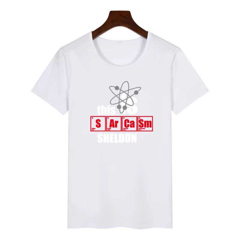 T-shirt femme, streetwear, coréen, humoristique, Harajuku, This Is Sheldon, The Big Bang Theory, Y-K
