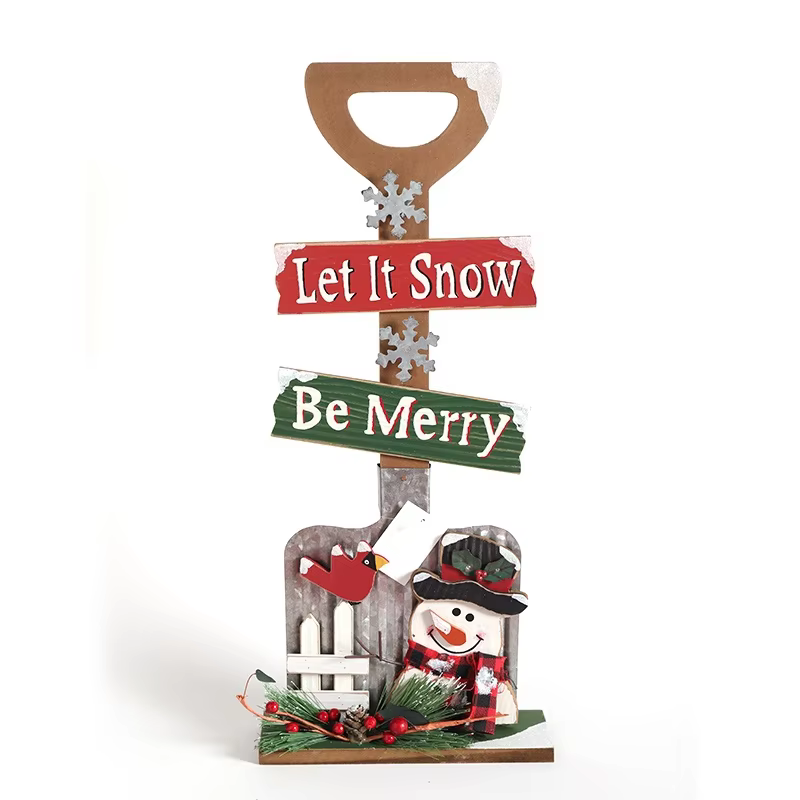 Ornement de Noël pour la décoration de la boîte aux lettres, mise en page de la scène, décorations d
