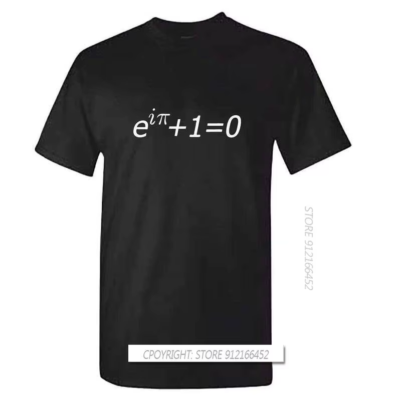 T-shirt unisexe pour hommes, à la mode, équation d'identité, Science, Maths, physique