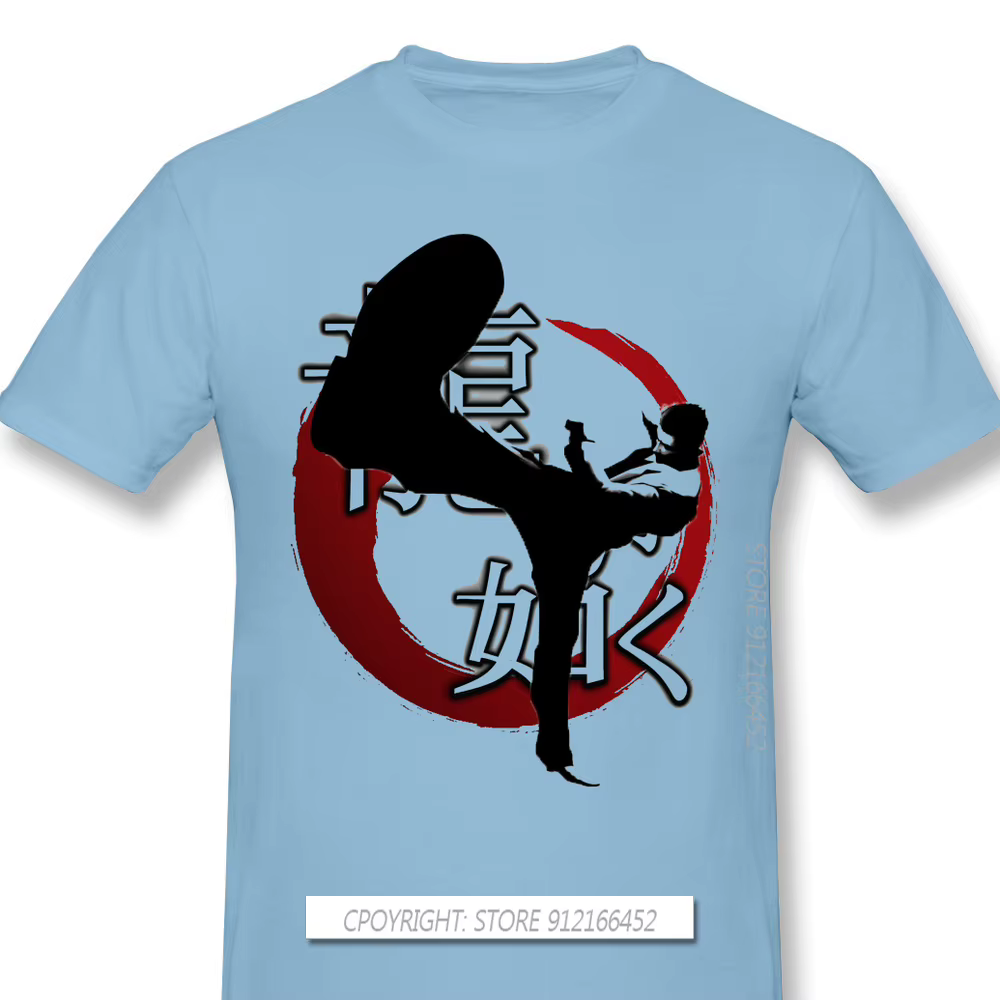 Hommes Yakuza Kiwami Majima Yumi jeu T-Shirt drôle hauts Kiryu Kazuma pur 100% coton T-Shirt Harajuk