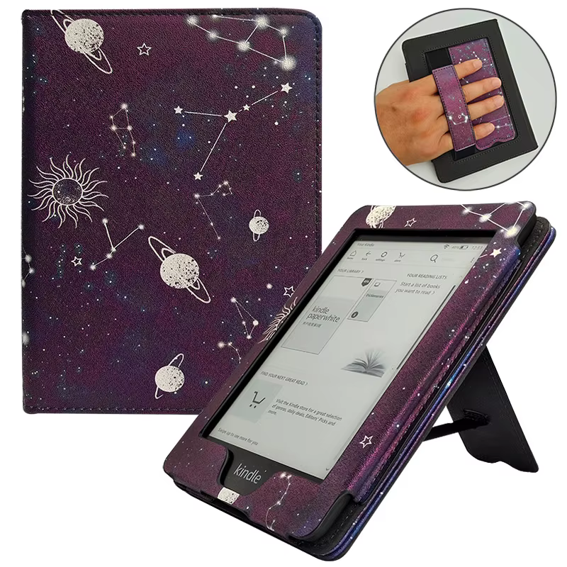 Étui Kindle Paperwhite 7e génération, housse pour Kindle Paperwhite 3/2/1 (DP75SDI/EY21) avec veille