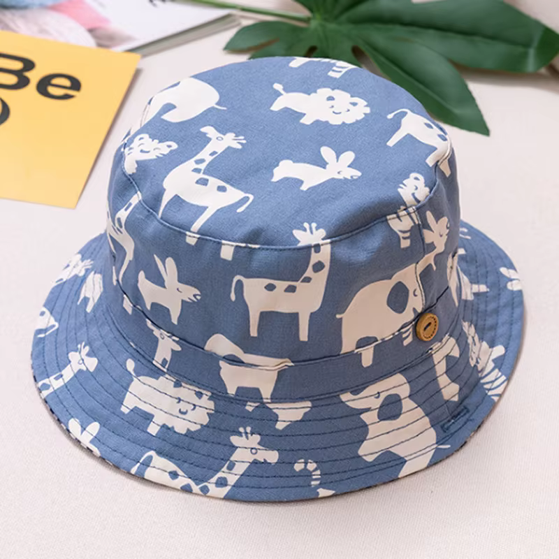 Bébé garçon fille chapeau casquette pour enfants enfants en bas âge Panama seau pêche disquette chap
