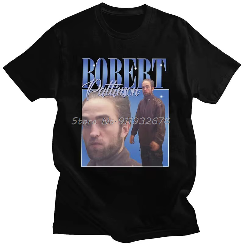 T-shirt à manches courtes pour homme, haut en coton pré-rétréci, humoristique, à la mode