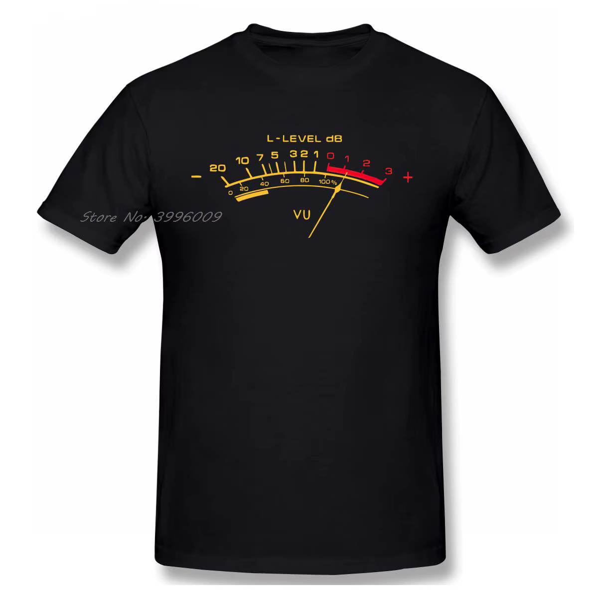Vu mètre Vintage analogique T-shirt hommes/femmes haute qualité coton été T-shirt à manches courtes 