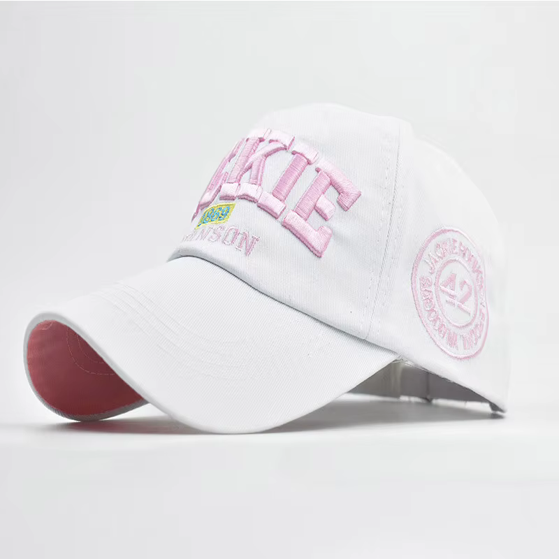 Casquette de baseball FS Summer Street pour hommes et femmes, en coton, beige, avec lettres, style h
