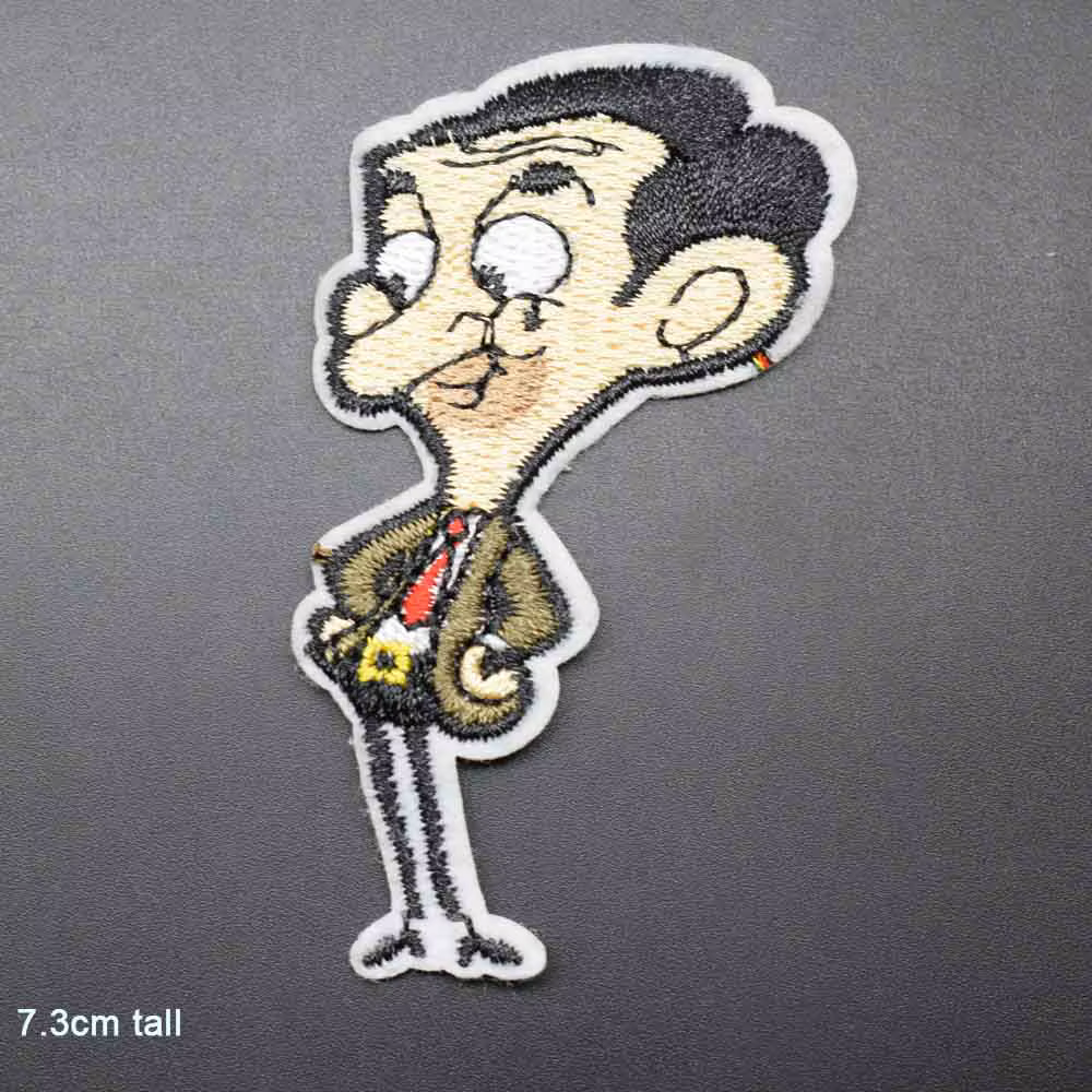 Patchs de vêtements brodés pour personnage de bande dessinée, autocollants pour vêtements, vente en 