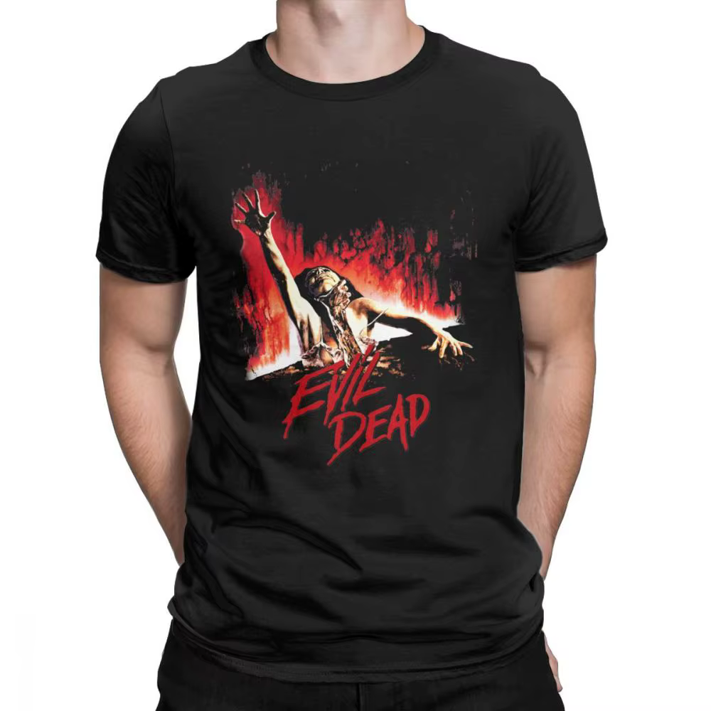 Mauvais mort T-Shirt hommes coton Hipster T-Shirt horreur effrayant effrayant effrayant déguisement 