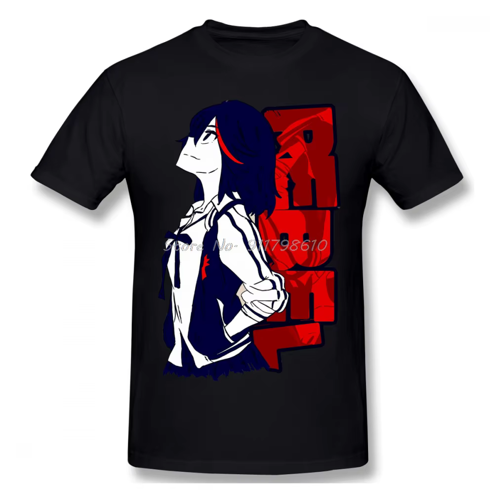 Kill La Kill-Rebel Ryuko t-shirt blanc Gintama imprimé t-shirt été grand t-shirt Anime hommes t-shir