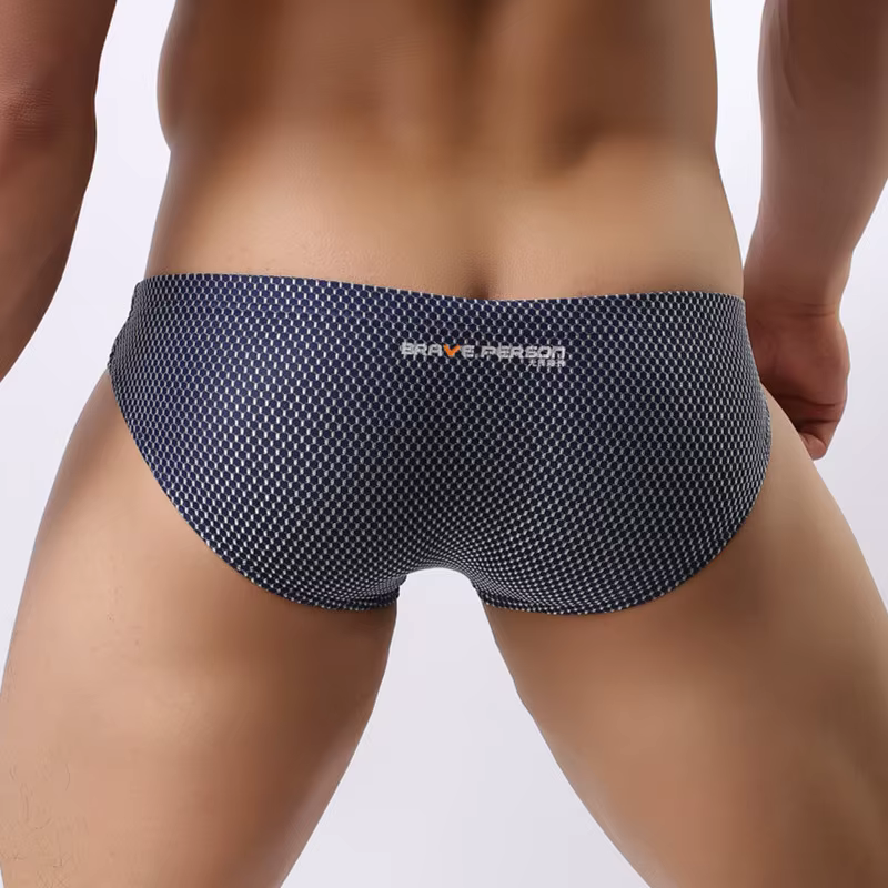 Brave Person – sous-vêtements en Nylon pour hommes, culotte de Bikini Sexy pour hommes, culotte de p