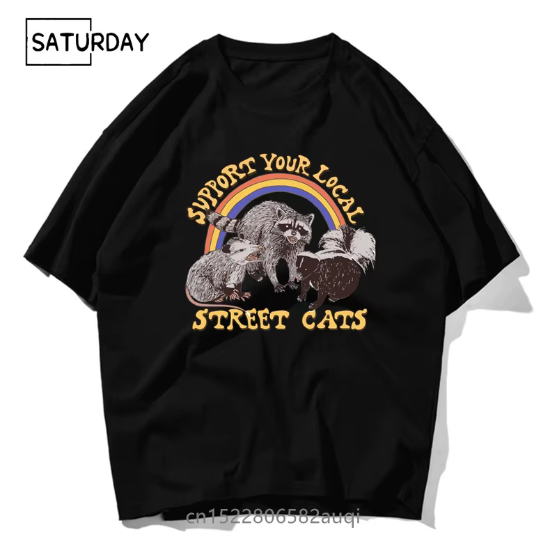 T-shirt Manches Courtes pour Homme et Femme, Streetwear Décontracté, Cool, 100% Coton, Chic, Fille, 