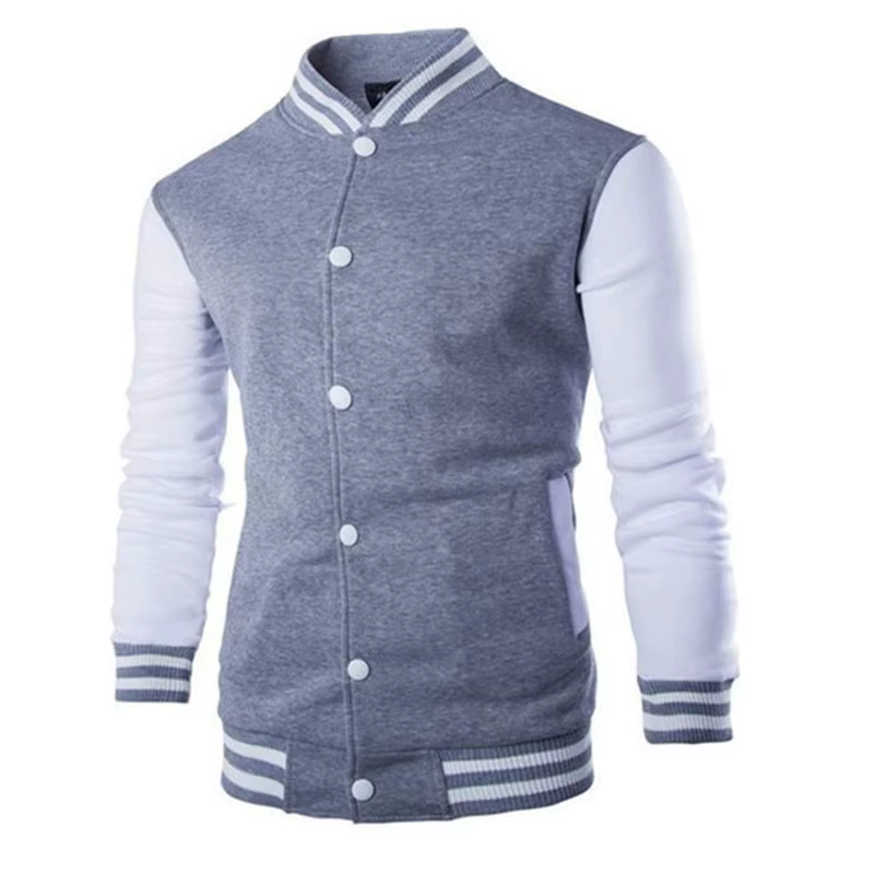 Veste de Baseball à capuche pour hommes, Design de mode, rouge vin, coupe cintrée, veste d'universit