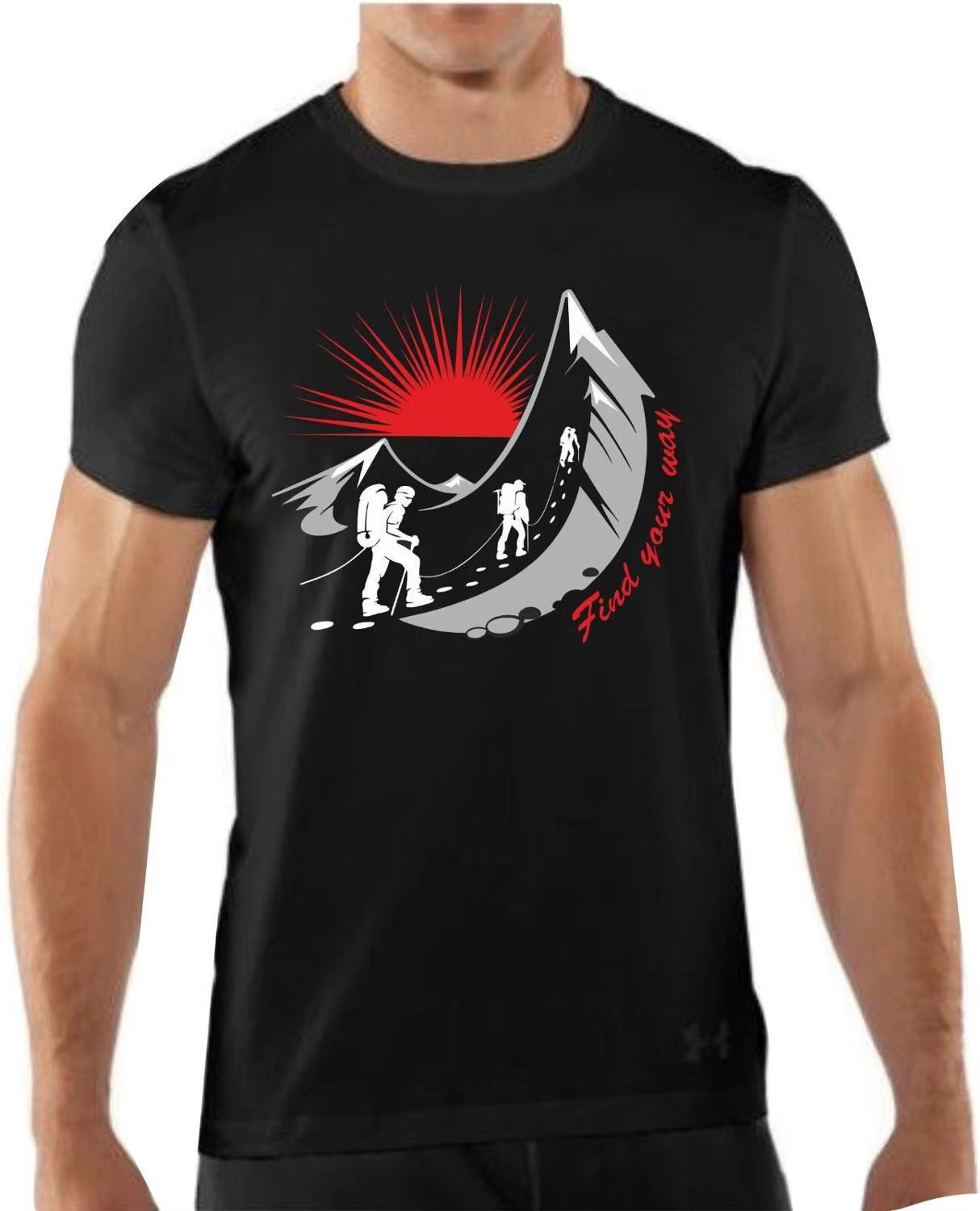 T-shirt col rond, estival et décontracté, solide, pour photo de base