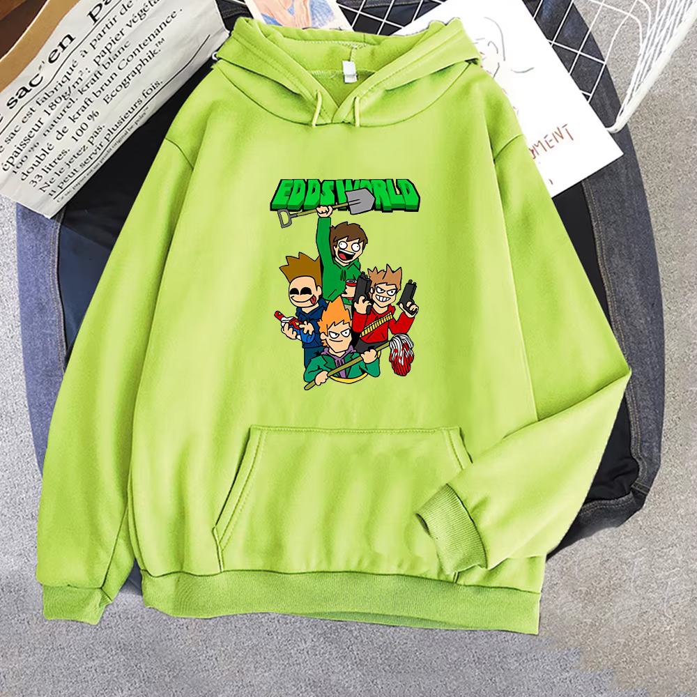 Anime Eddsworld sweat à capuche femmes mode rêve Smp sweats à capuche salon porter à capuche drôle v