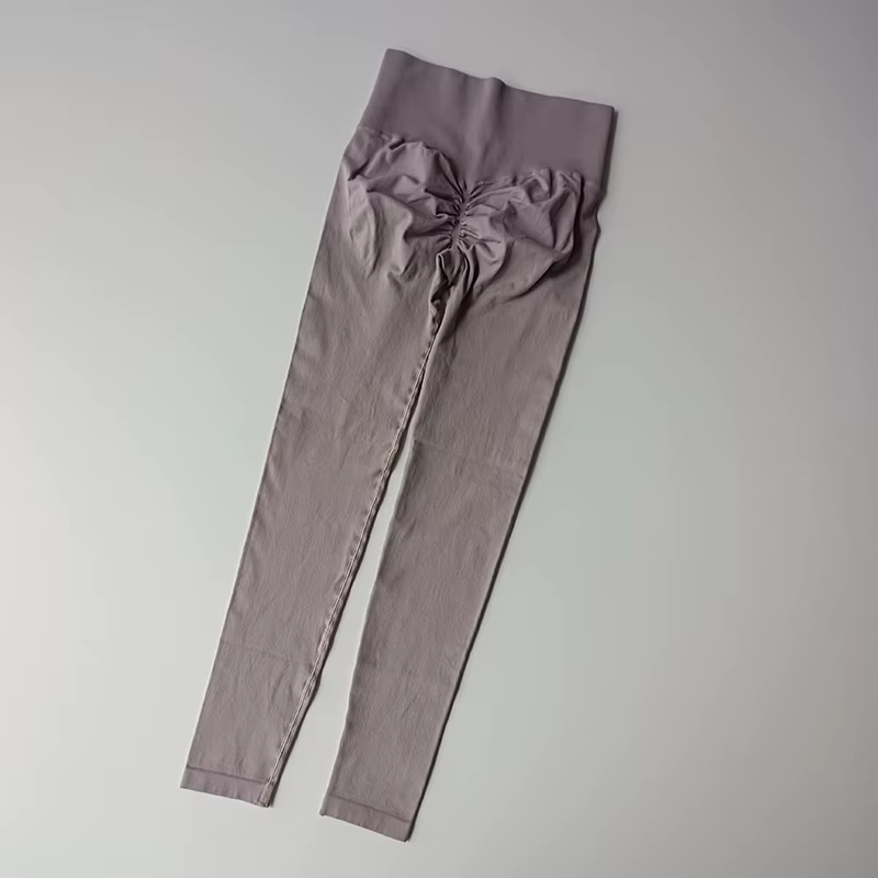 Leggings de yoga taille haute pour femmes, sans couture, effet push-up, pour le sport, le fitness, l