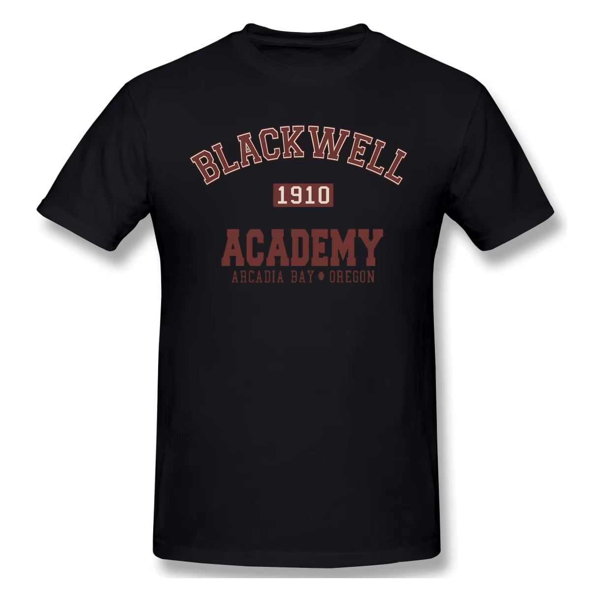 T-shirt col rond 100% coton, décontracté, avec la Life Is Strange, Blackwell Academy, offre spéciale
