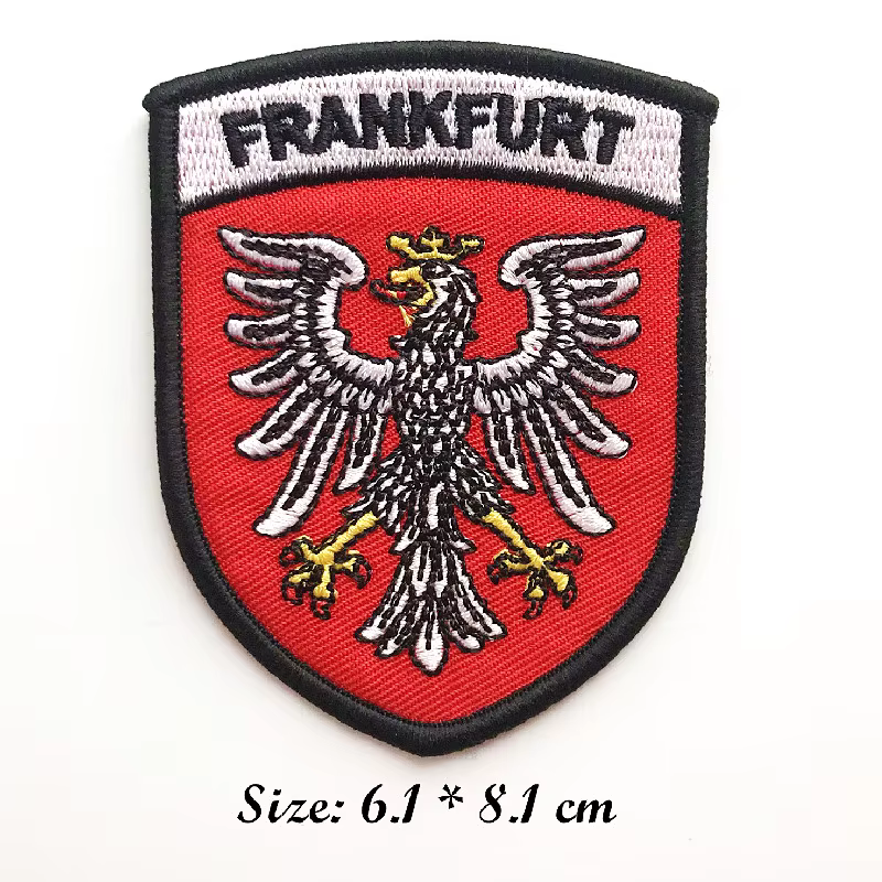 Badge aigle épaulette pour vêtements, Patch de décoration, accessoires vêtements, Appliques 3D DIY, 
