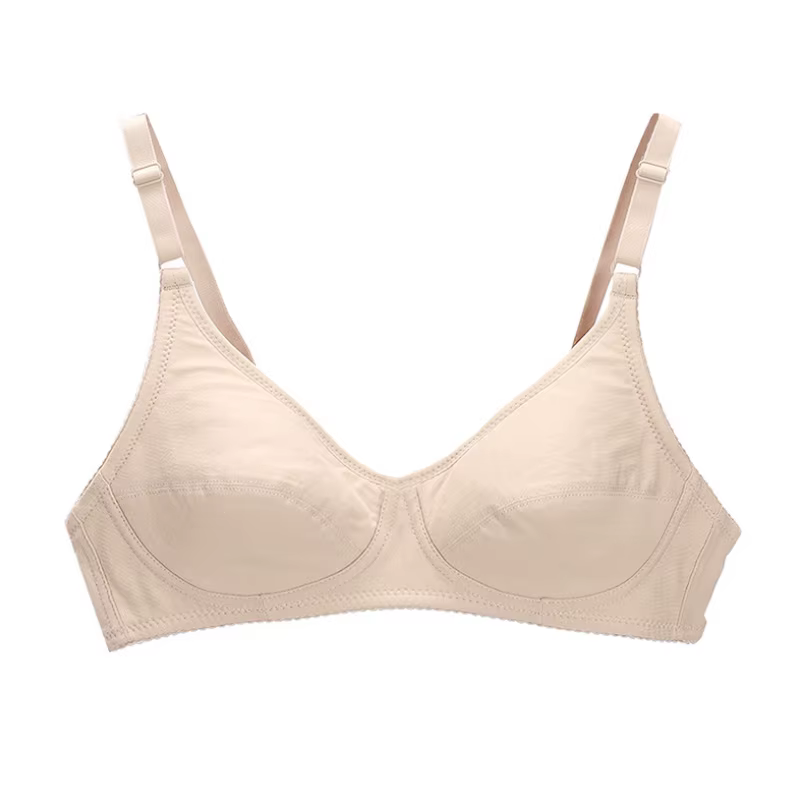 Soutien-gorge en coton doux et confortable pour femmes, grande poitrine, tailles 30 à 44, bonnet A, 