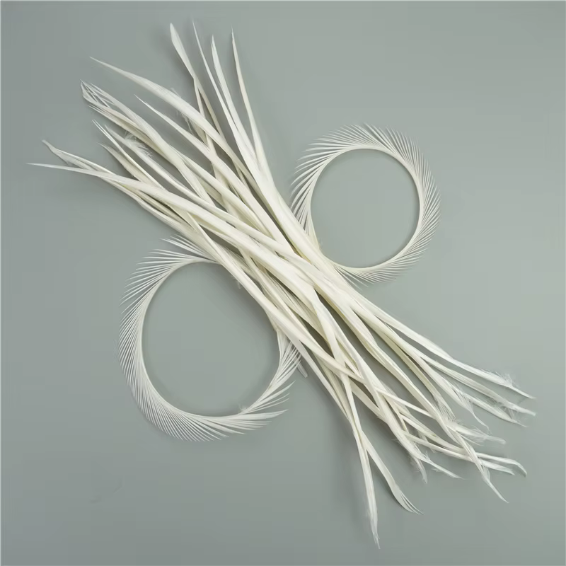 Plumes d'oie teintes 13-18cm, pour l'artisanat, la création de bijoux, accessoires artisanaux, plume