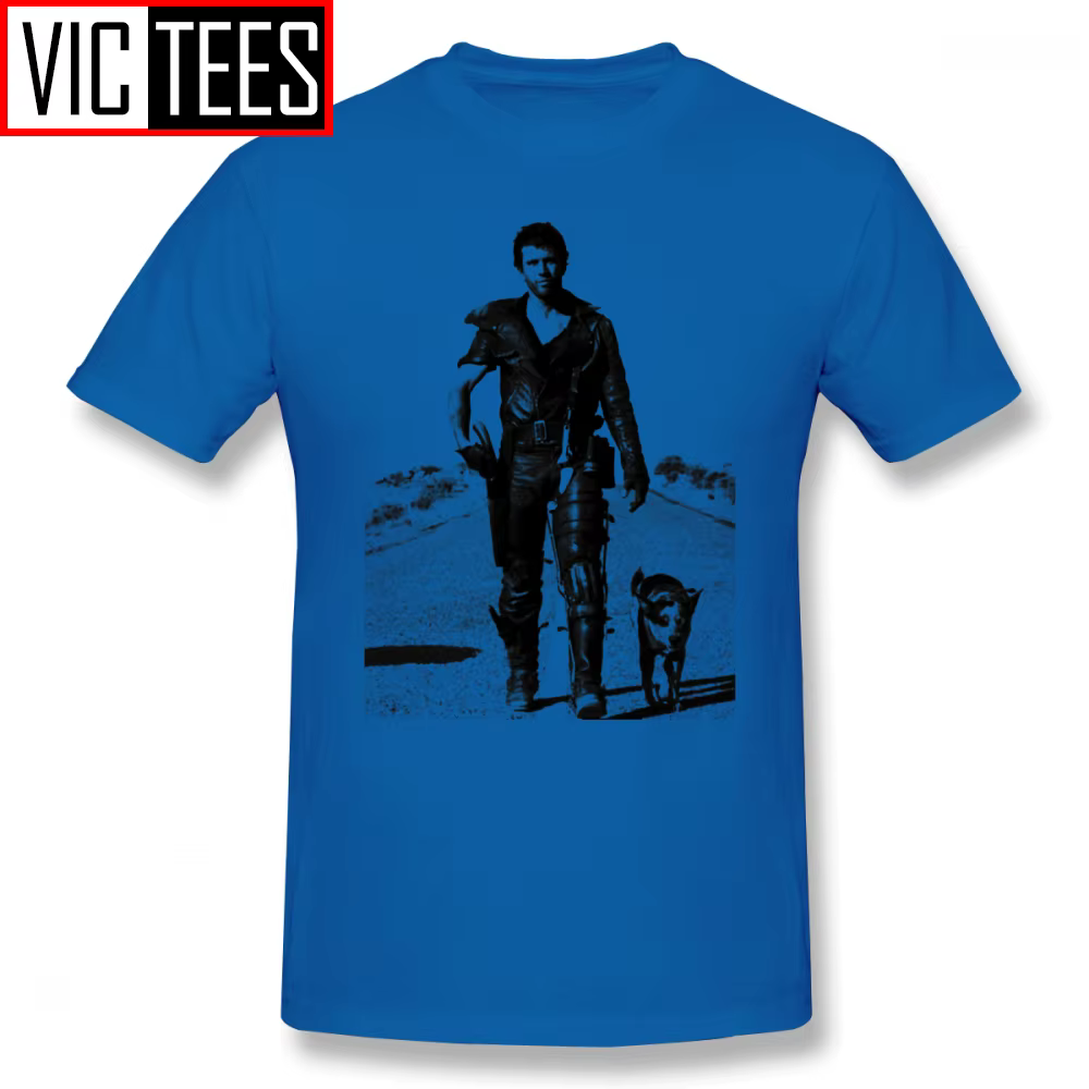 T-shirt imprimé Mad Max pour homme, 100% coton, grande taille, mignon et classique, The Road Kokor