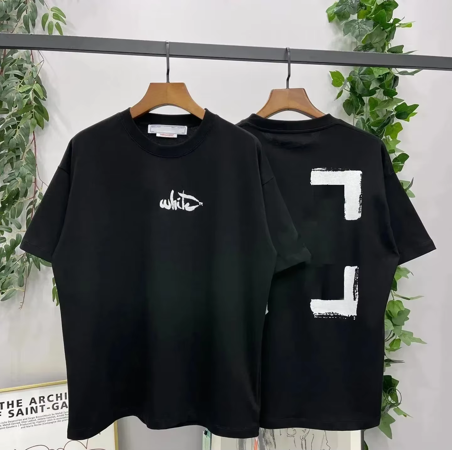 Nouveau T-shirt d'été 2026 haut de gamme avec logo imprimé, en coton, coupe ample, col rond, style o