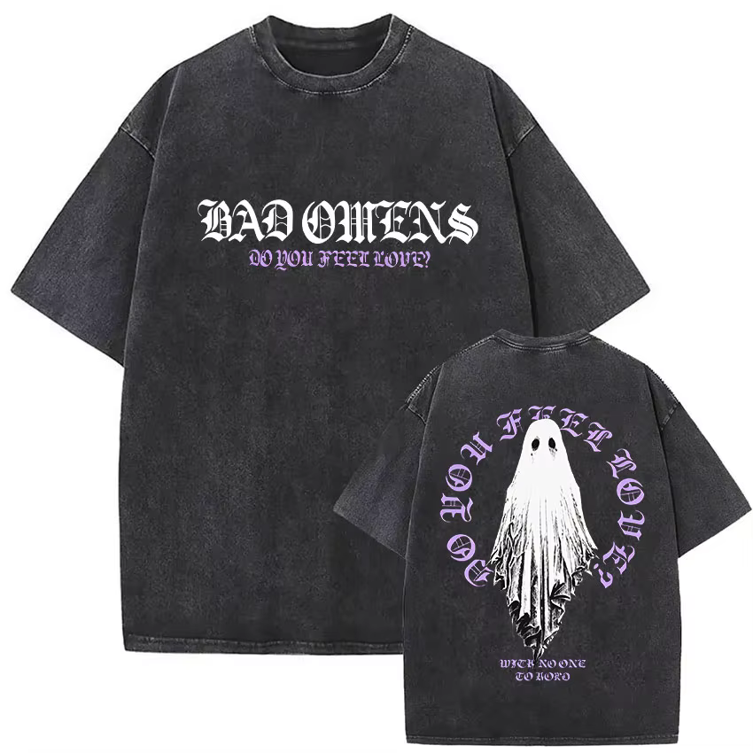 T-shirt vintage Bad Omens pour fans, cadeau, merch, t-shirt délavé pour hommes et femmes, t-shirt dé