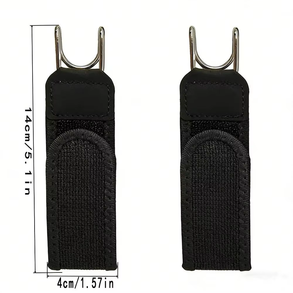 Ceinture élastique avec boucle réglable en métal, 2 pièces, accessoire de taille polyvalent unisexe 