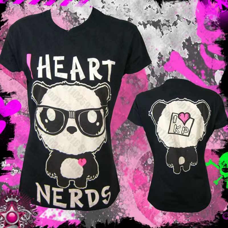 Vêtements Grunge pour femmes t-shirts graphiques vêtements féminins Star Girl Y2k hauts haut court f