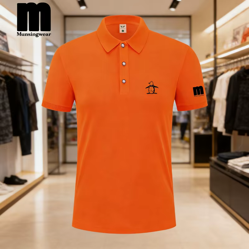 Polo de golf 2026 pour homme, col polo, manches courtes, nouveau t-shirt décontracté d'été pour homm