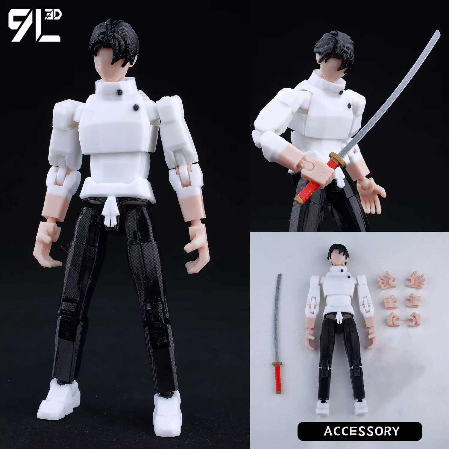 9L3D Dummy13 Itadori Yuji – protagoniste de Jujutsu Kaisen, série de combat surnaturelle, jouet Tech