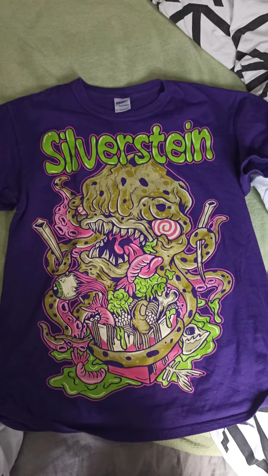 Rare! T-shirt unisexe à manches courtes Silverstein Band, taille complète du S au 5XL EN388