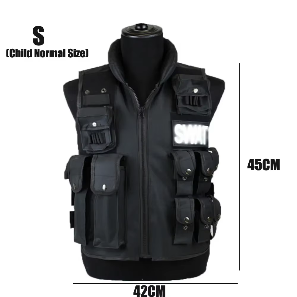 SWAT – gilet tactique multi-poches pour la chasse en plein air, gilet d'entraînement CS, manteau de 