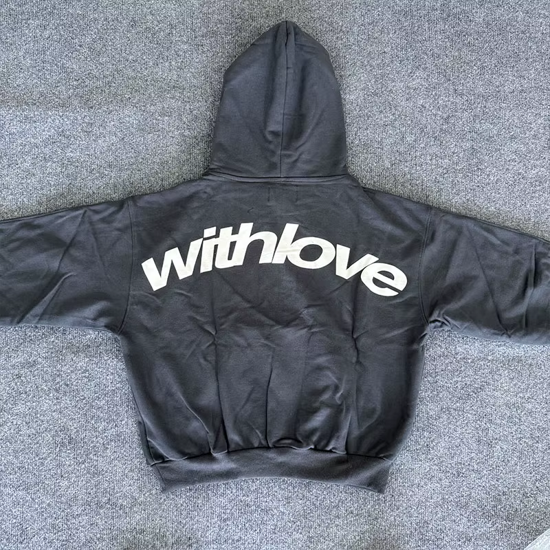 Style américain - Sweat-shirts imprimés Withlove, style streetwear hip-hop, sweat-shirt décontracté 