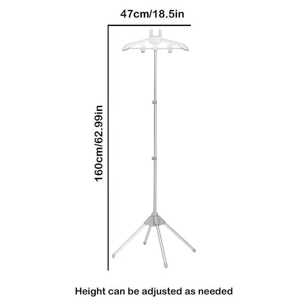 Support de steamer portable, réglable en hauteur, pliable, pour vapeur à main, pour suspendre et rep