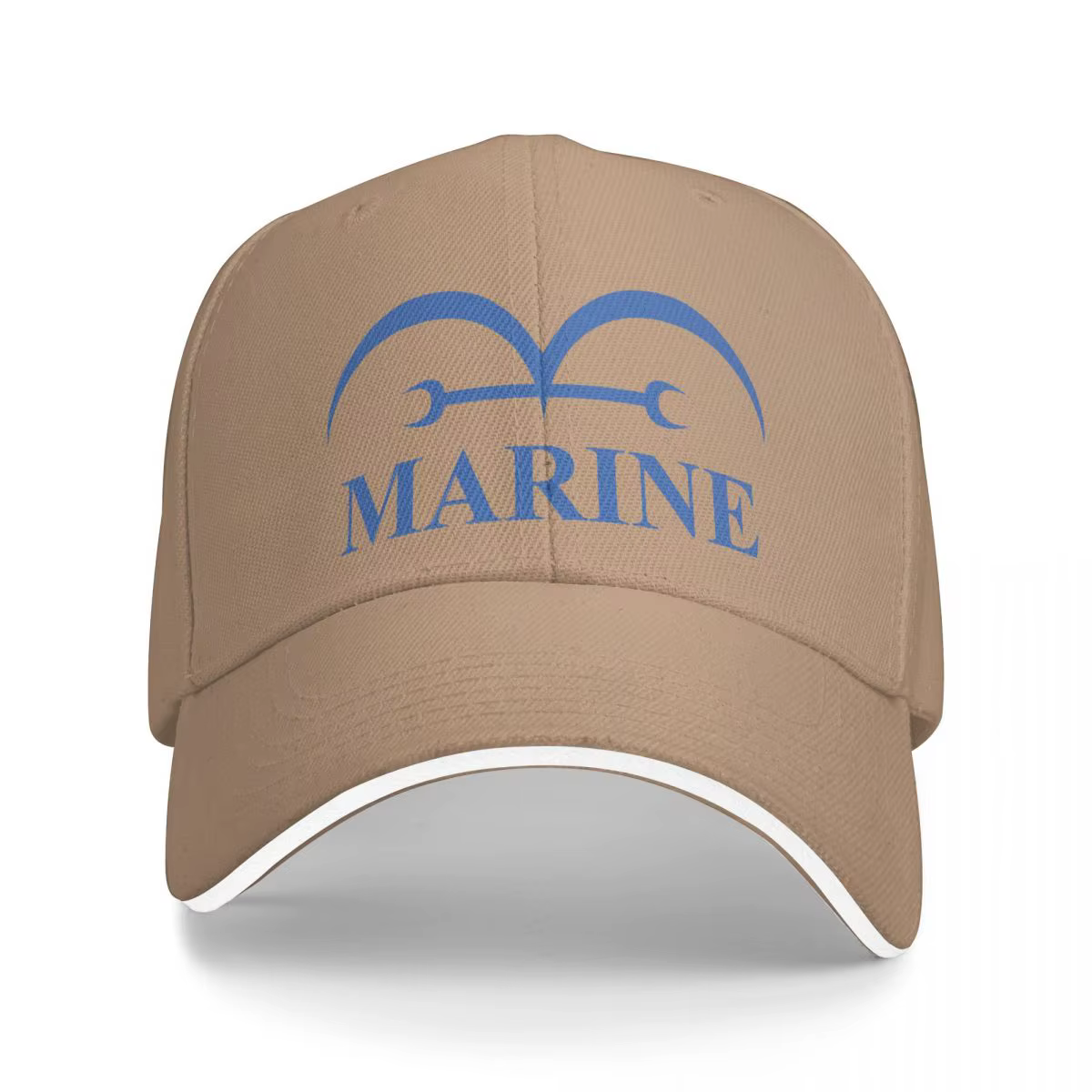 Casquettes de Baseball une pièce drapeau des Marines Anime chapeaux personnalisés unisexe hommes fem