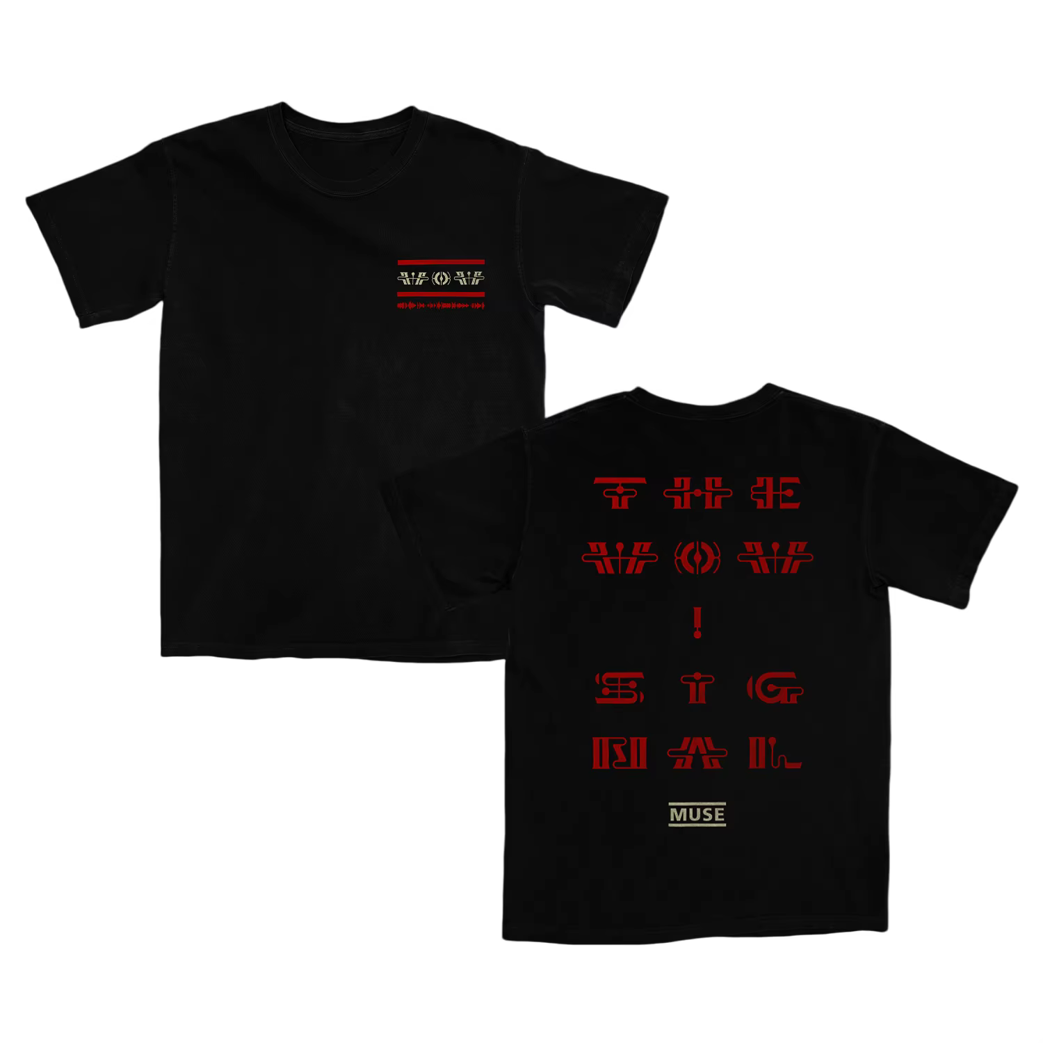 Album de la groupe Muse The Wow! T-shirt Signal 2026 en coton pour hommes et femmes, vêtements décon
