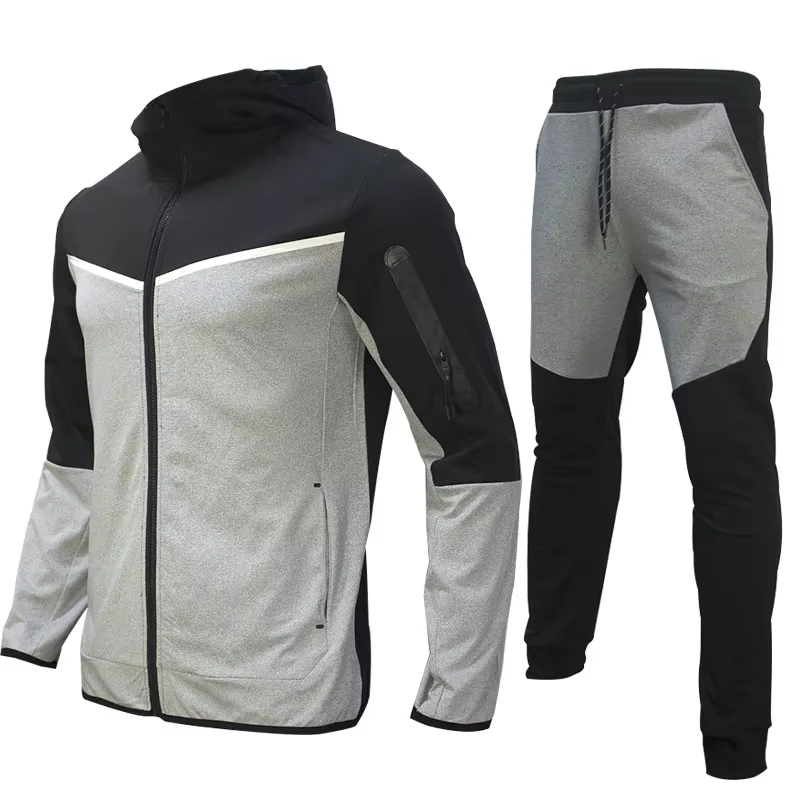 Survêtements de sport trempés pour hommes, pantalons de survêtement noirs, vêtements de jogging, pan