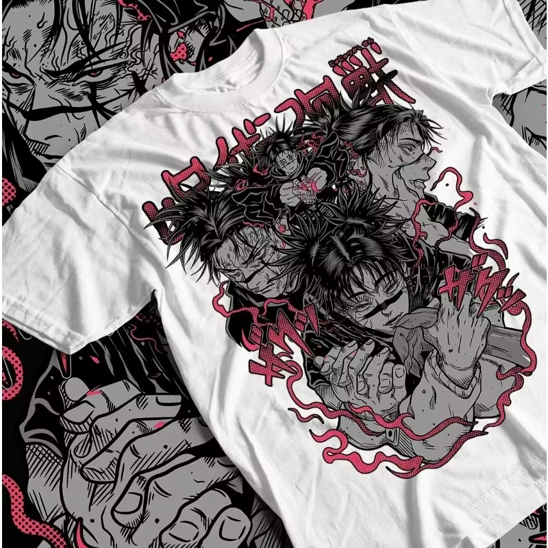 T-shirt Jujutsu Kaisen Choso, Anime Manga JJK, T-shirt cadeau, T-shirt doux pour filles et hommes, T