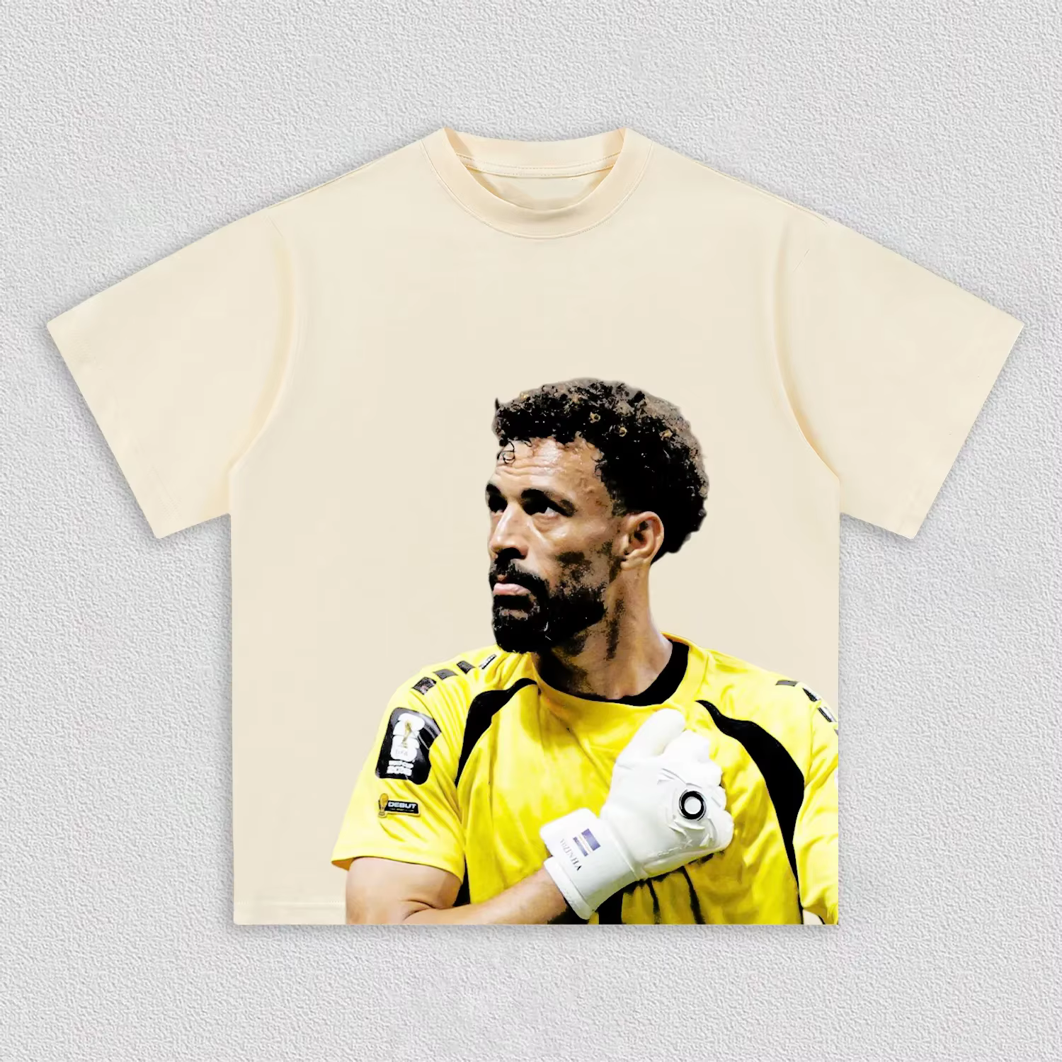 T-shirt imprimé Vozinha Gardien de but Cap-Vert 2026 pour Hommes et Femmes, 100% Coton, Vêtement Y2K