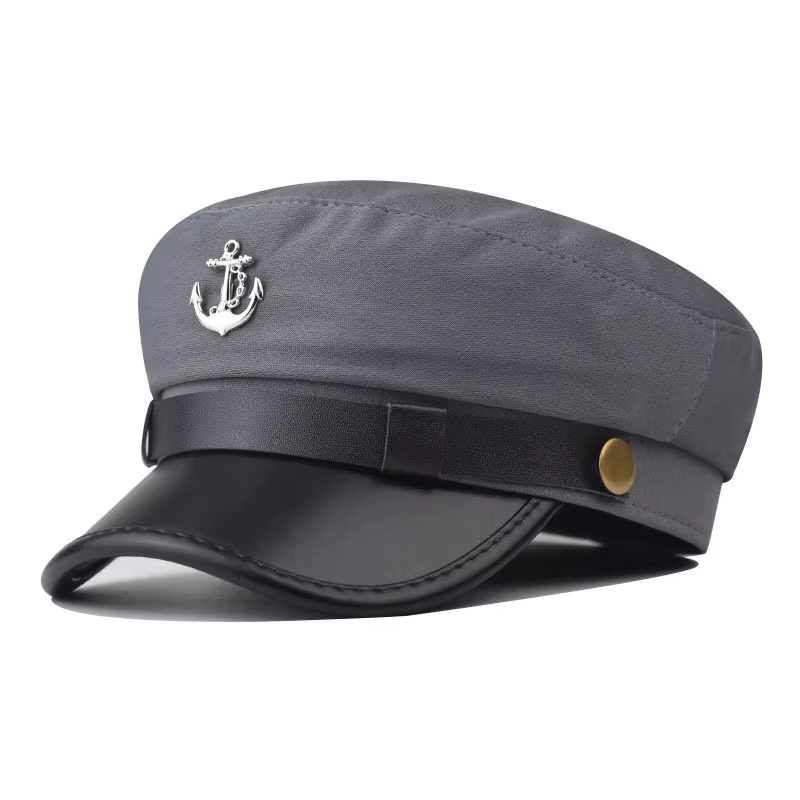 Casquette Newsboy pour femmes, béret décontracté, casquette militaire de capitaine de marin, chapeau