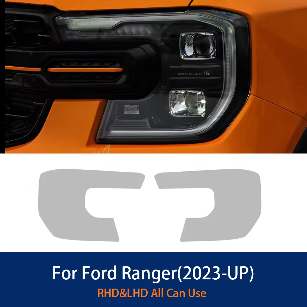 Film de protection transparent en TPU pour Ford Ranger 2023-2025 T9 Wildtrak Raptor, accessoire auto
