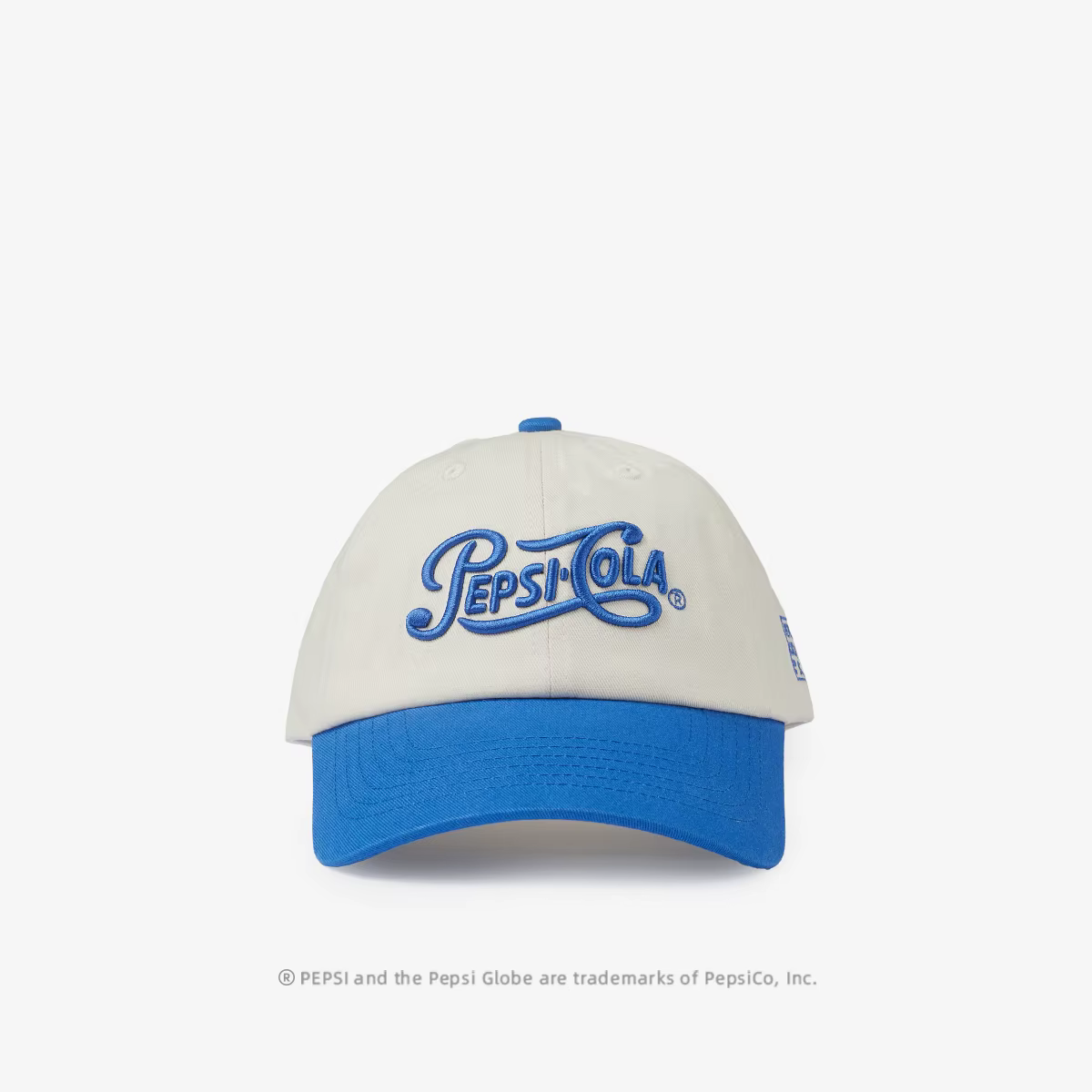 Pepsi Classic Casquette avec logo brodé Iconographie de conception frontale avec des motifs traditio