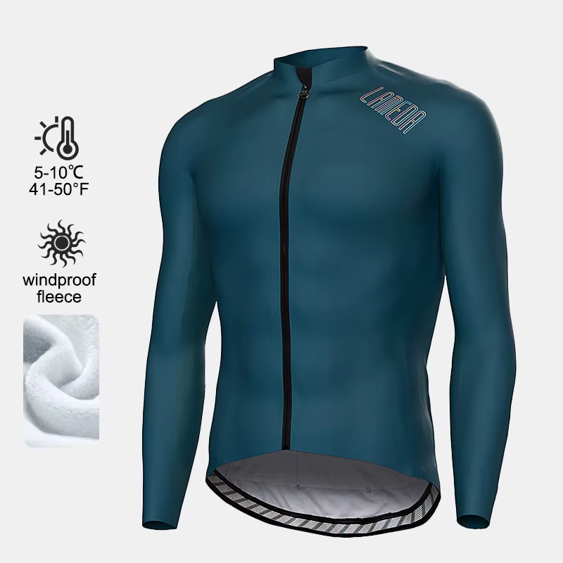 LAMEDA maillot de cyclisme thermique pour hommes polaire hiver vélo vêtements de vélo maillot de vél