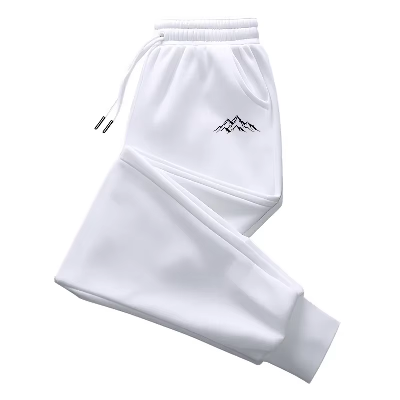 Pantalon de jogging uni pour homme, design classique, pantalon polyvalent assorti à diverses tenues